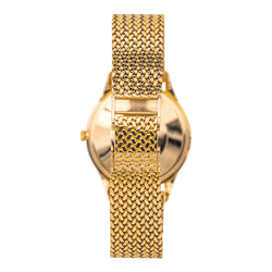 Montre ROLEX "Oyster Precision" en or jaune et saphir - Castafiore