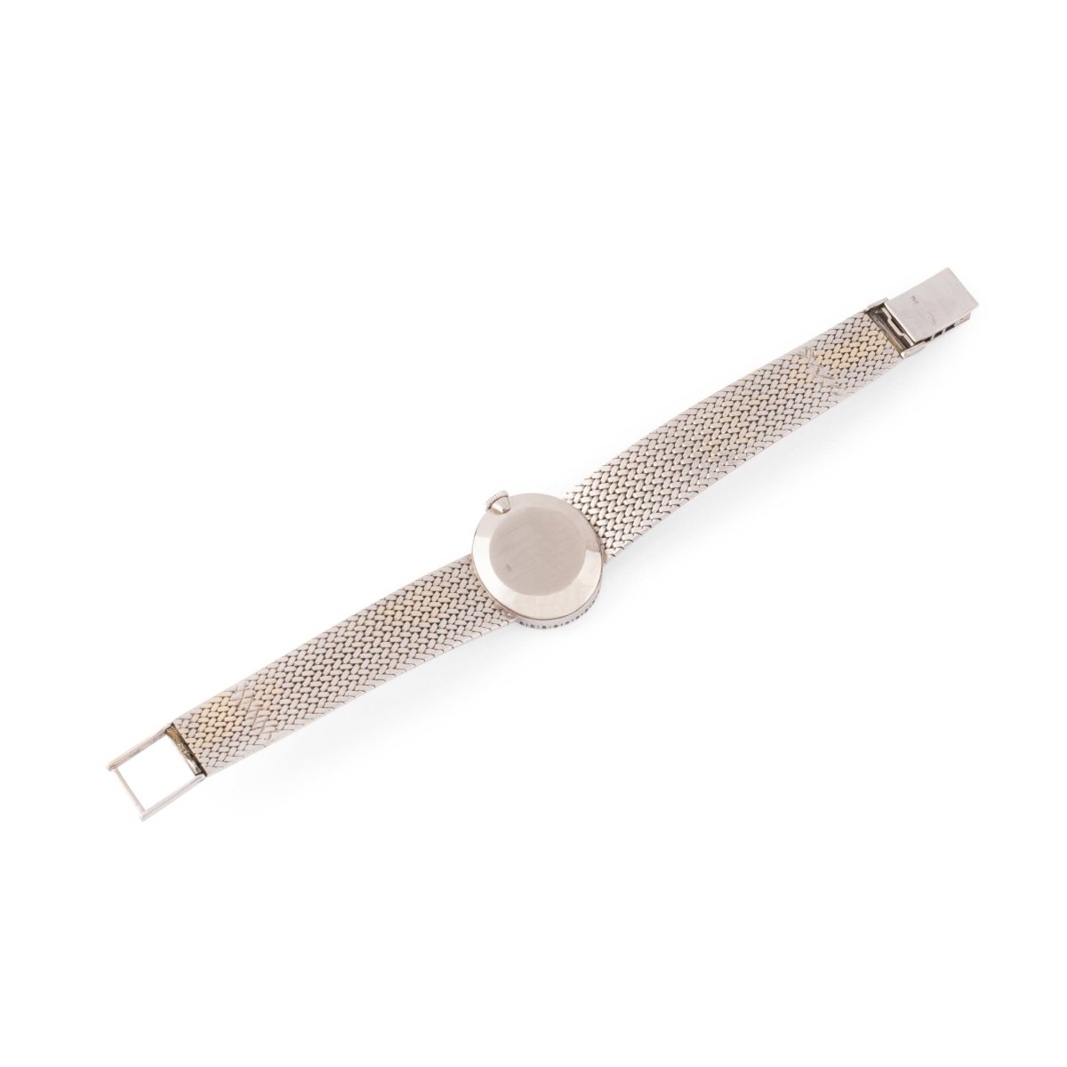 Montre ROLEX "Précision" en or blanc et diamants - Castafiore
