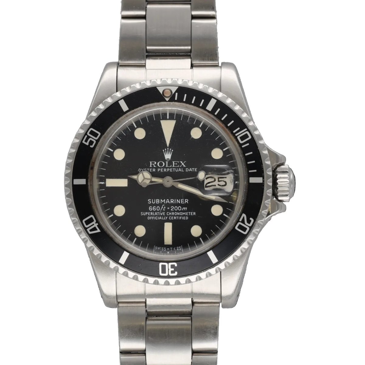 Montre ROLEX "Submariner" en acier - Castafiore