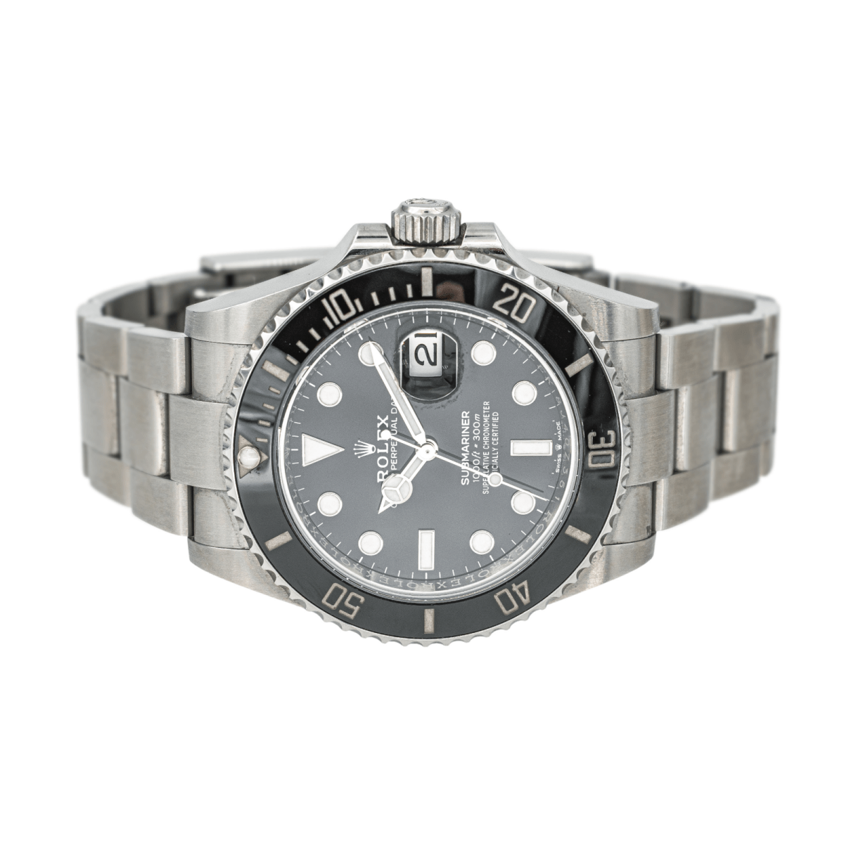 Montre ROLEX "Submariner" en acier et céramique - Castafiore
