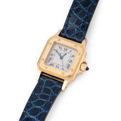 Montre Santos CARTIER en or jaune - Castafiore