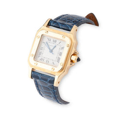 Montre Santos CARTIER en or jaune - Castafiore