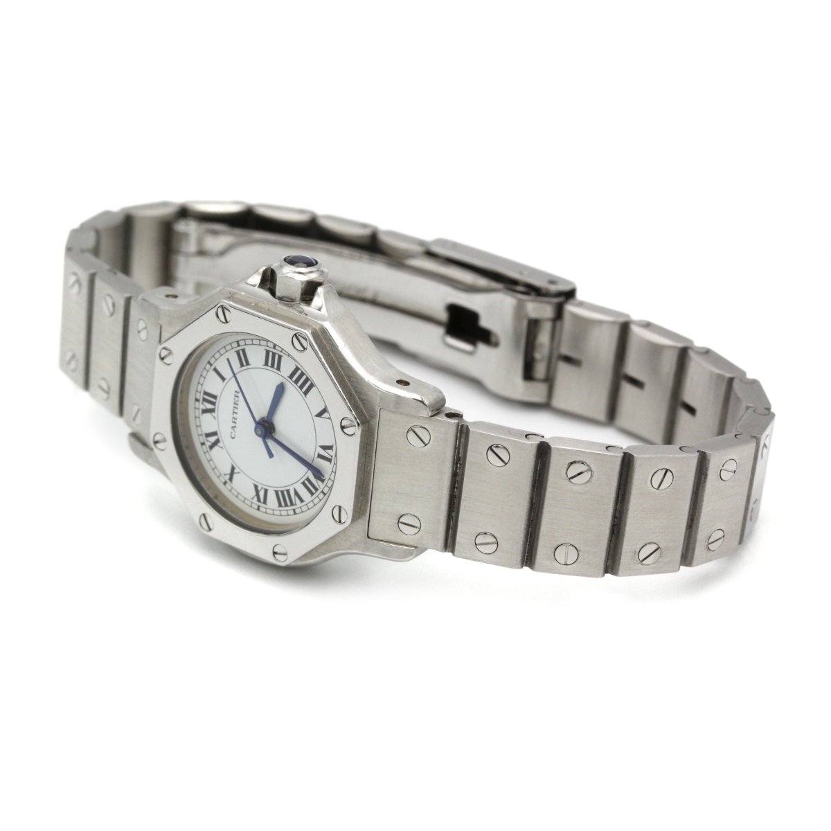 Montre Santos Octagon - Cartier - Castafiore