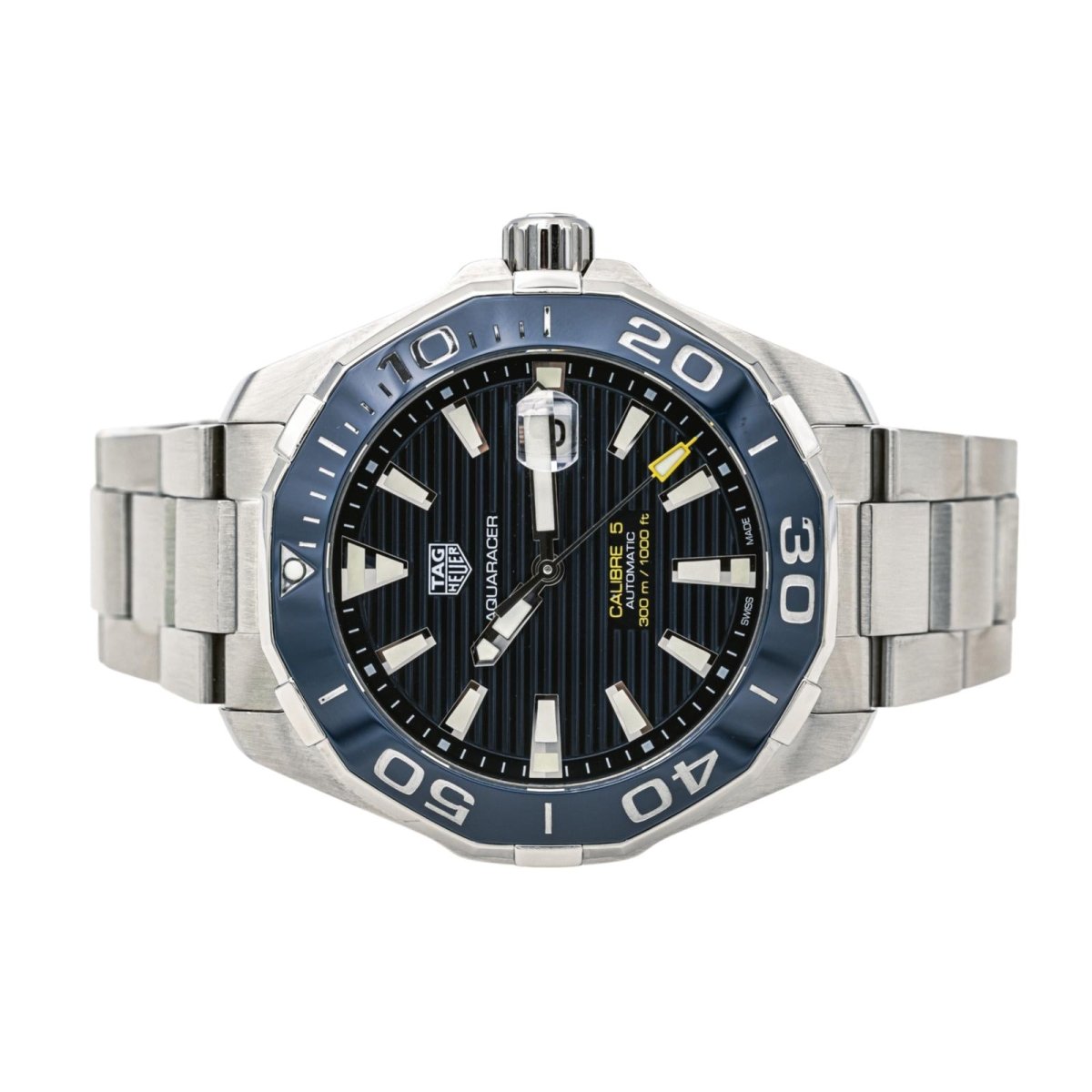 Montre TAG HEUER "Aquaracer" en acier et mécanique - Castafiore