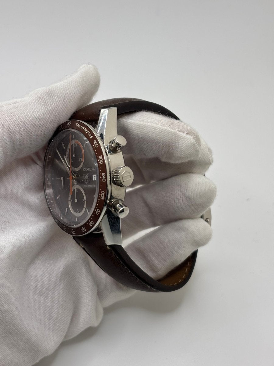 Montre TAG HEUER Carrera calibre 16 en acier et saphir - Castafiore