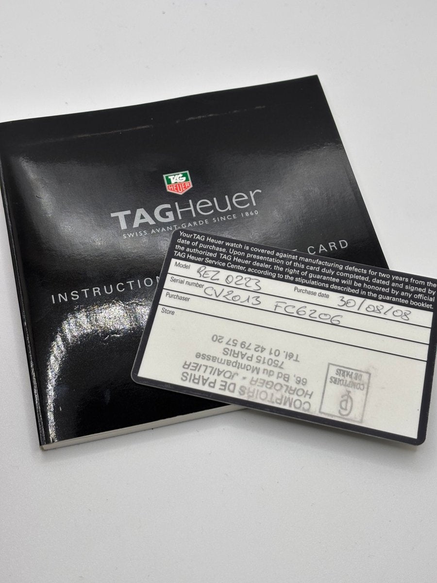 Montre TAG HEUER Carrera calibre 16 en acier et saphir - Castafiore