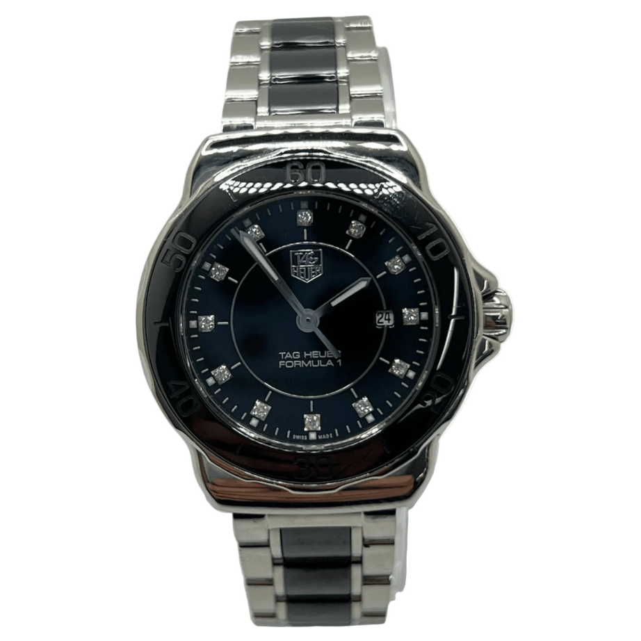 Montre TAG HEUER "Fromula 1 Lady" en acier et céramique - Castafiore