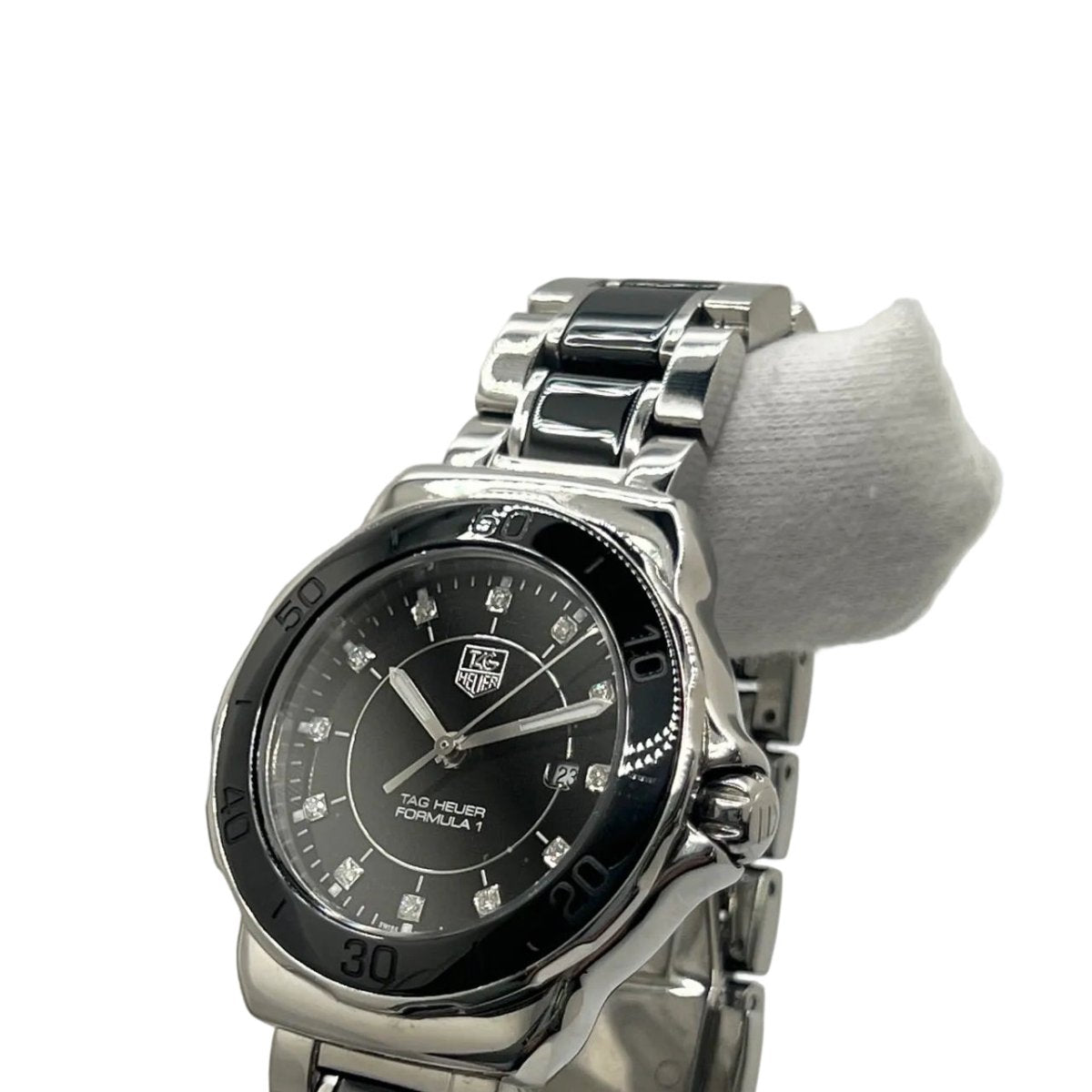 Montre TAG HEUER "Fromula 1 Lady" en acier et céramique - Castafiore