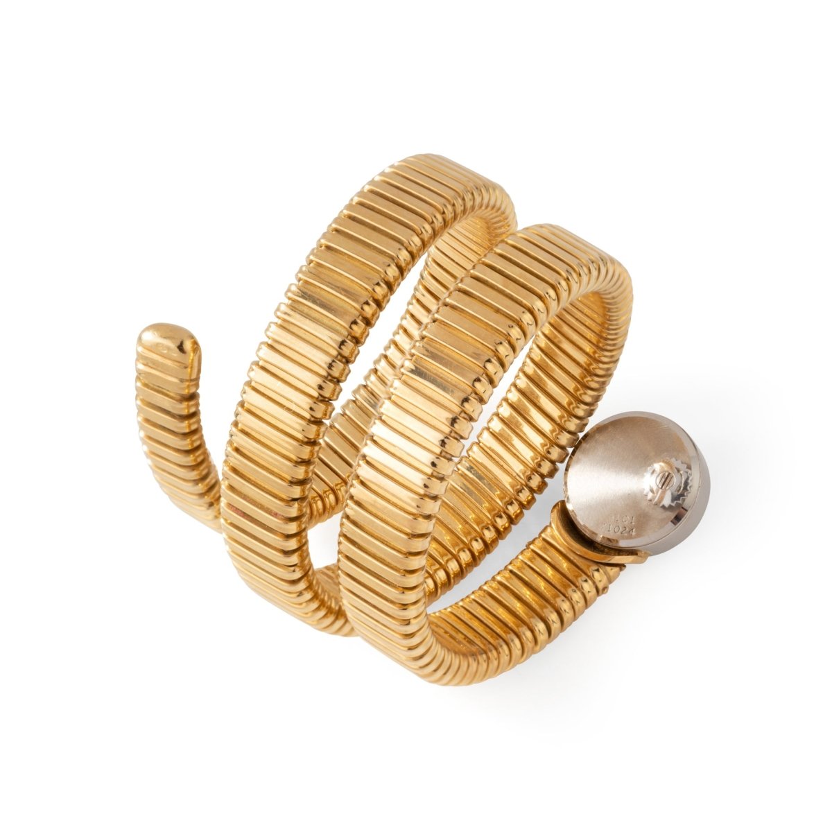 Montre Tubogas PIAGET en or jaune et or blanc - Castafiore