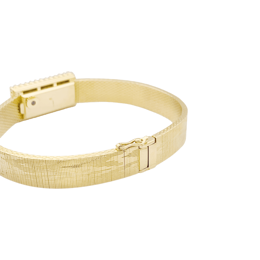 Montre UTI en or jaune et diamants - Castafiore