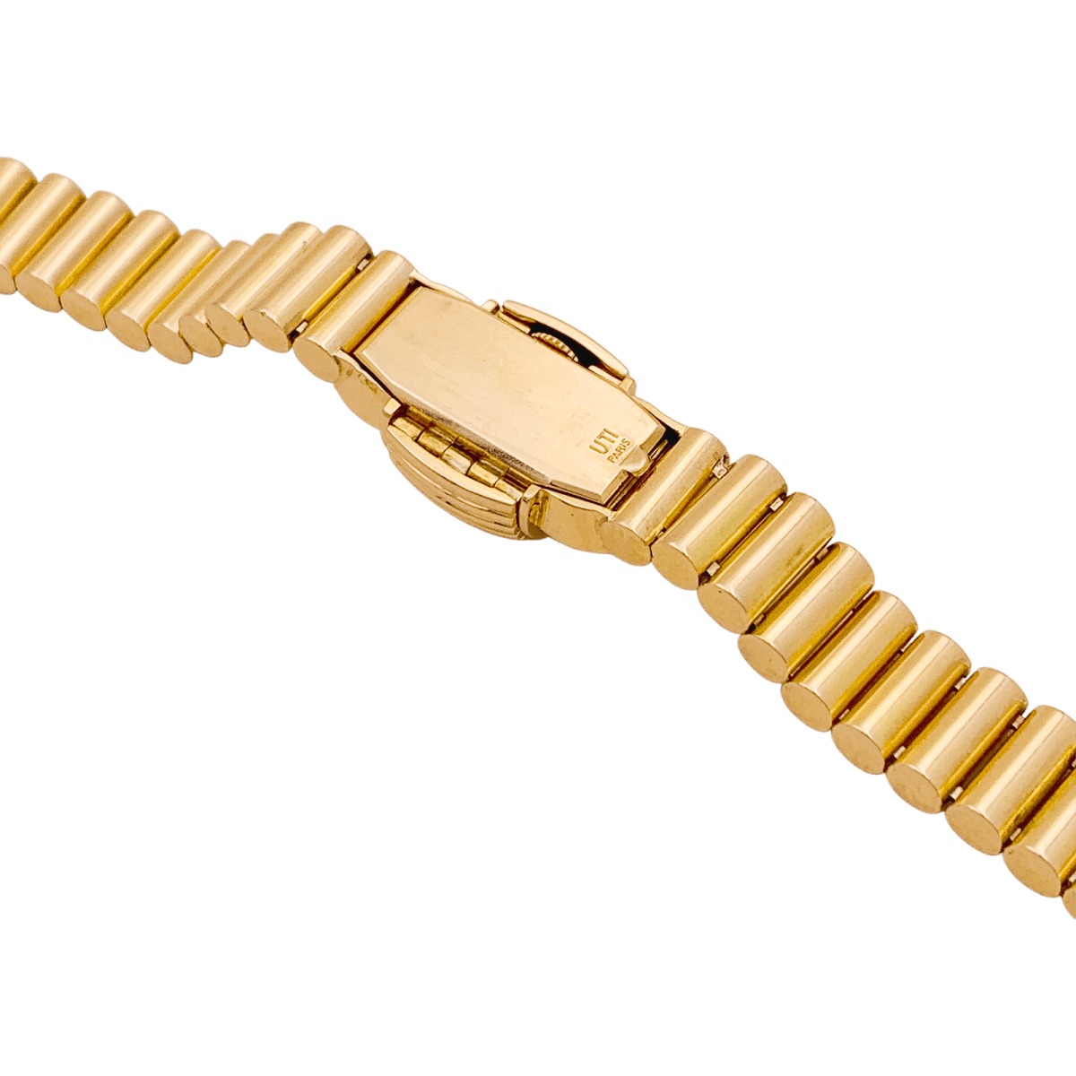 Montre UTI en or jaune, or blanc et diamants - Castafiore