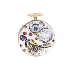Montre UTI Secret tubogas en or jaune diamants rubis - Castafiore