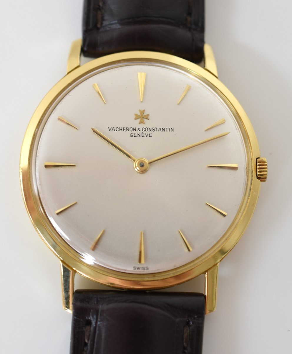 Montre VACHERON&CONSTANTIN Modèle Patrimony Réf. 6903 en or jaune 18 carats, Cal. K1002/2, Années 1960. - Castafiore