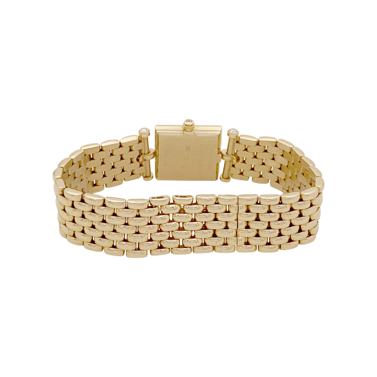 Montre VAN CLEEF & ARPELS "Classique" en or jaune et diamants - Castafiore