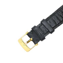 Montre VAN CLEEF & ARPELS "PA 49" en or jaune, acier et cuir - Castafiore