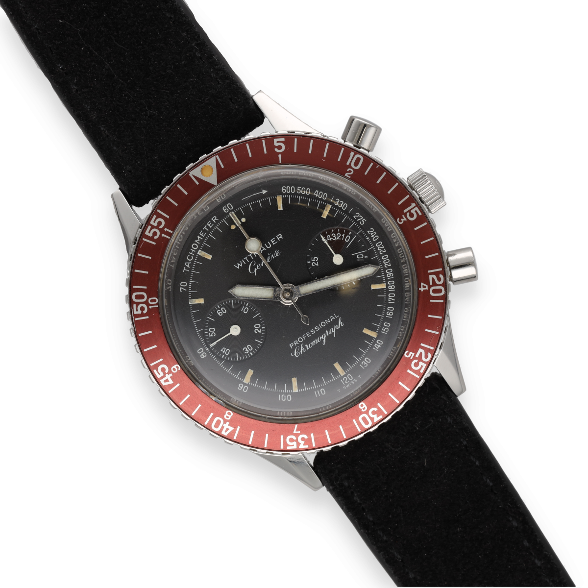 Montre WITTNAUER "Professional Chronograph" en acier - Castafiore