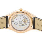 Montre Zenith "Elite" en or rose, or jaune, argent et cuir - Castafiore