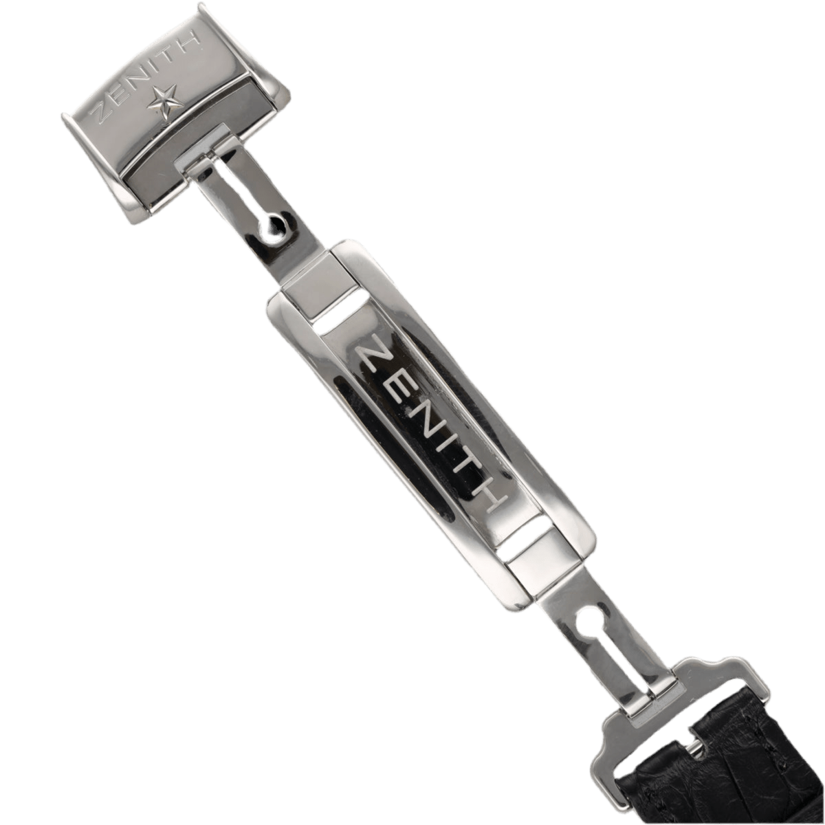 Montre ZENITH "Elite Réserve de Marche" en acier - Castafiore