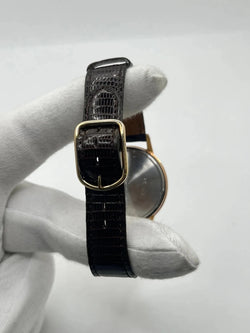 Montre ZENITH "Stellina Vintage" plaqué or rose, acier et cuir - Castafiore