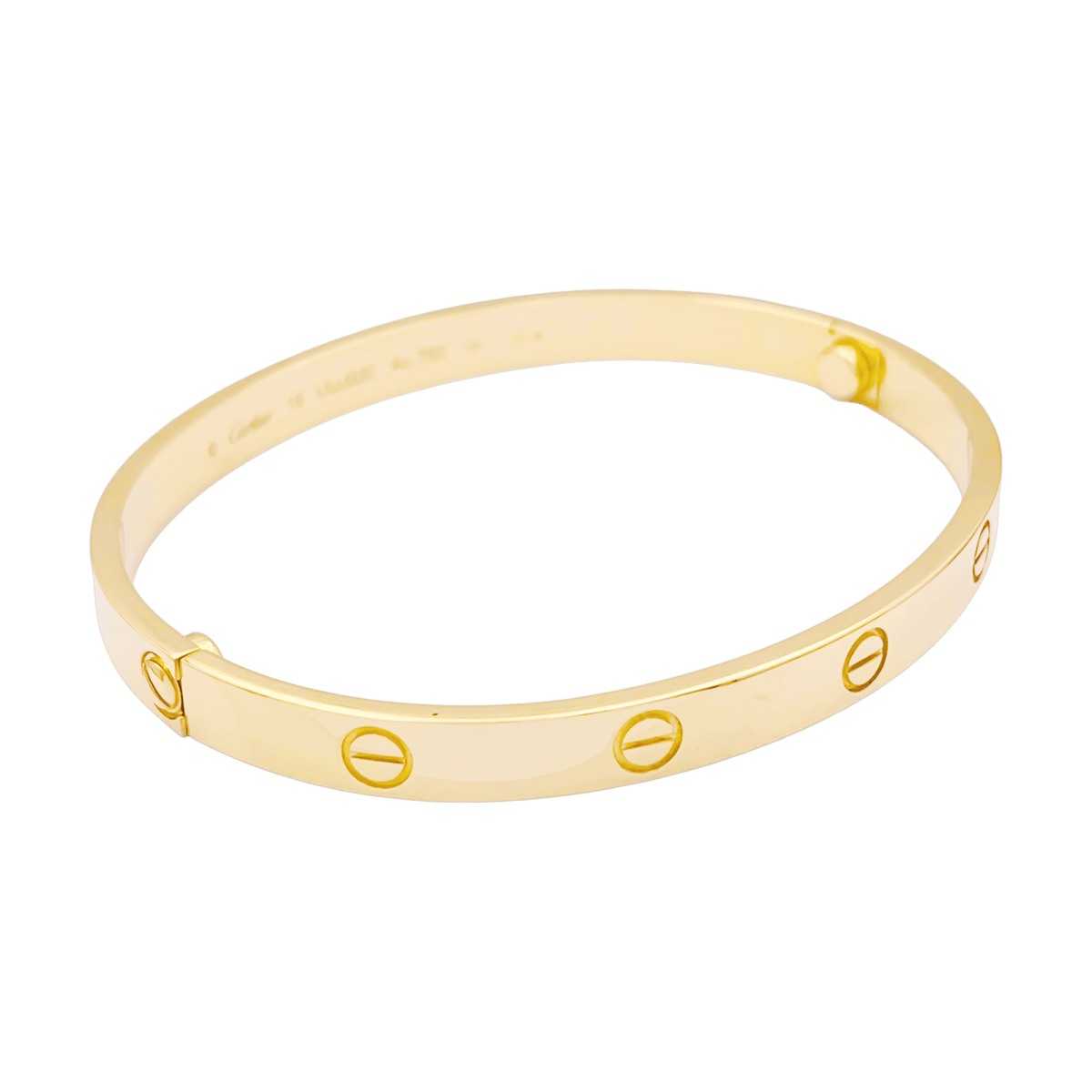 Bracelet Cartier, "Love" classique, or jaune.
