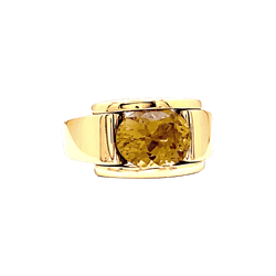Bague Mauboussin, "Alessandra", or jaune et citrine.