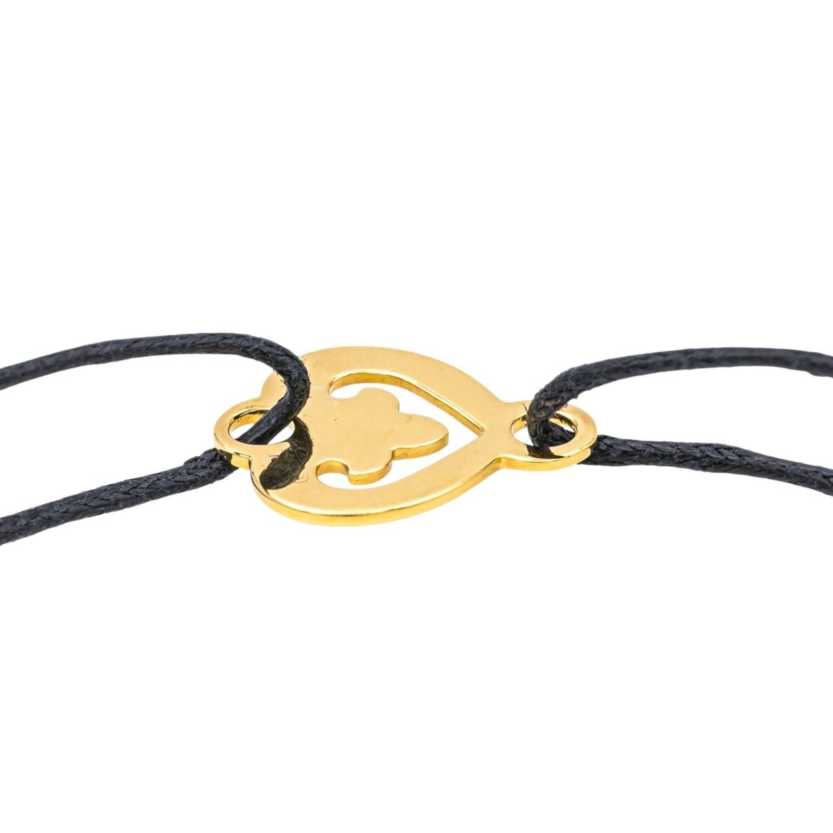 O.J. Perrin Bracelet Coeur Légendes Or jaune - Castafiore