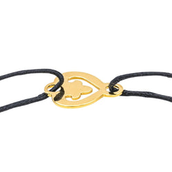 O.J. Perrin Bracelet Coeur Légendes Or jaune - Castafiore