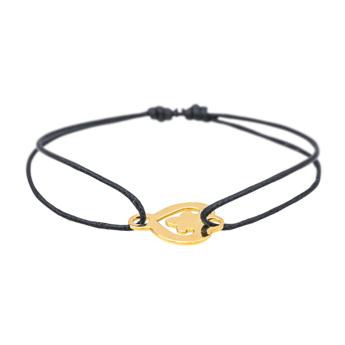 O.J. Perrin Bracelet Coeur Légendes Or jaune - Castafiore