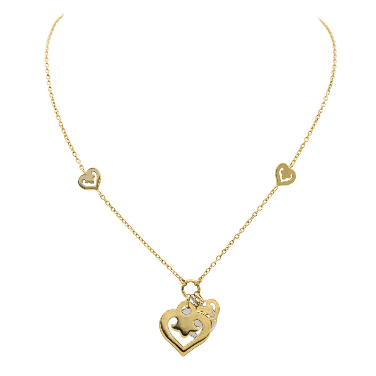 O.J. Perrin Collier Coeur Or jaune - Castafiore