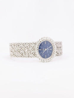 OMEGA Constellation - Montre or blanc diamants lapis - lazuli - Castafiore