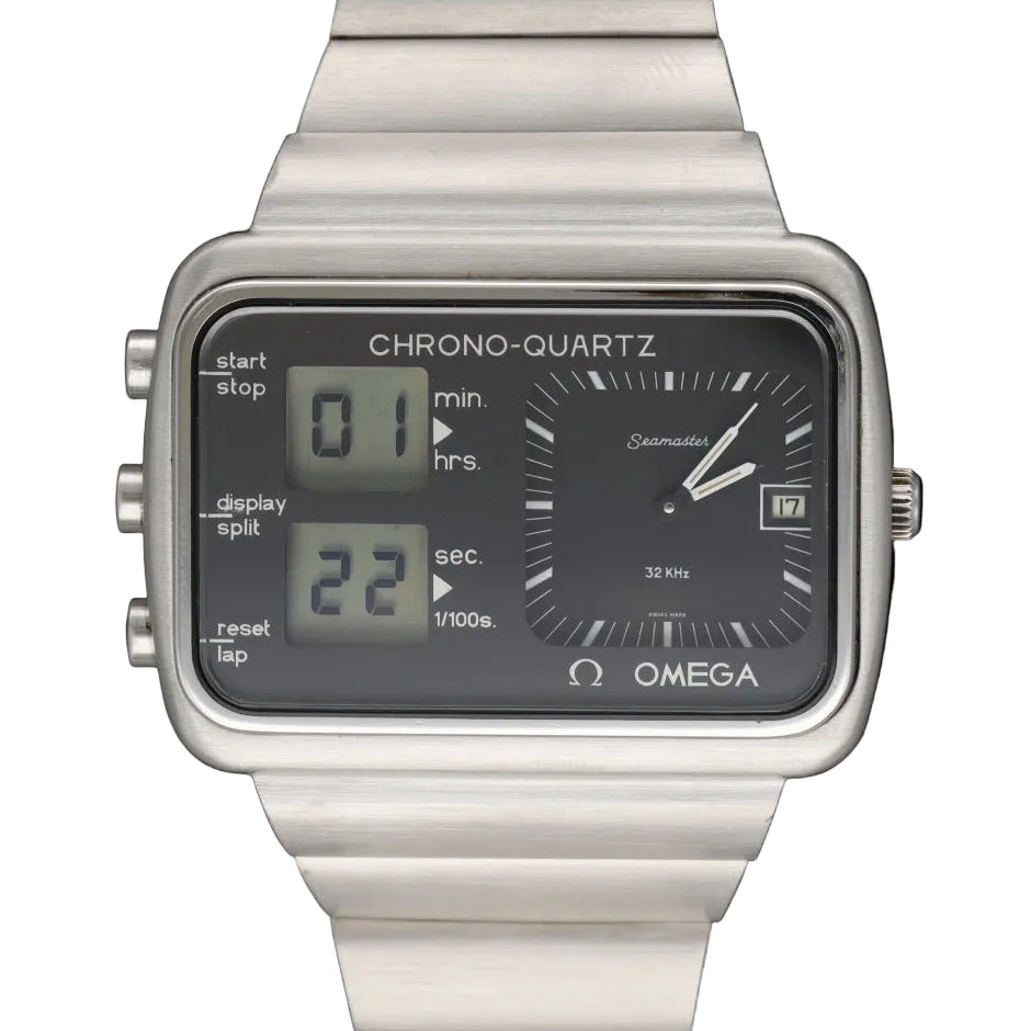 Watch Omega Seamaster ChronoQuartz - Steel - Ref. 196.0052 - Circa 1976