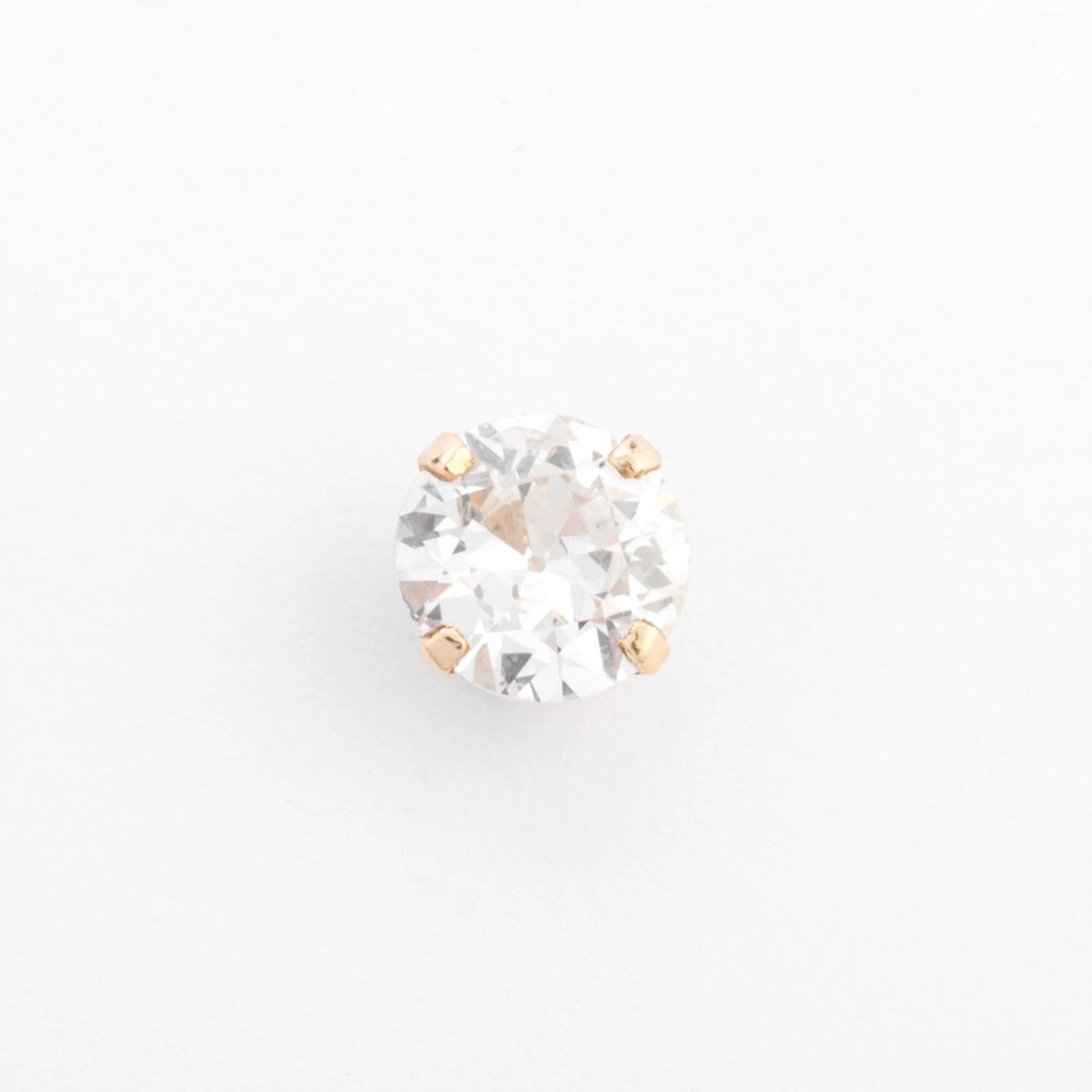 Paire de boucles d'oreilles en diamant taille ancienne - Castafiore