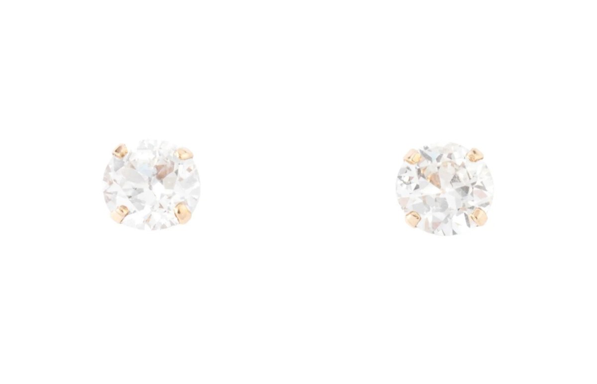 Paire de boucles d'oreilles en diamant taille ancienne - Castafiore