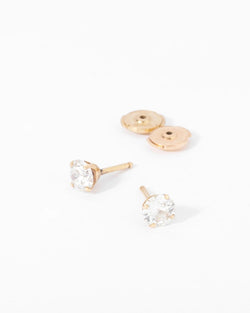 Paire de boucles d'oreilles en diamant taille ancienne - Castafiore