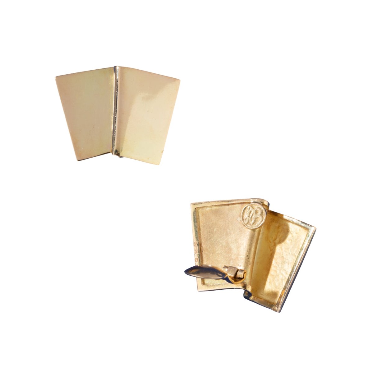 Paire de clips d'oreilles BOLTENSTERN - Castafiore