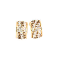 Paire de créoles signée de la maison Cartier - Castafiore