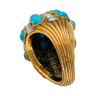 Parure CARTIER Paris, turquoises et diamants - Castafiore