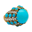 Parure CARTIER Paris, turquoises et diamants - Castafiore