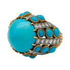 Parure CARTIER Paris, turquoises et diamants - Castafiore