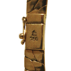 Parure Collier Maille et Boucles d'oreilles Clips PATEK PHILIPPE en or jaune - Castafiore