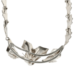 Parure en argent et malachite - Castafiore