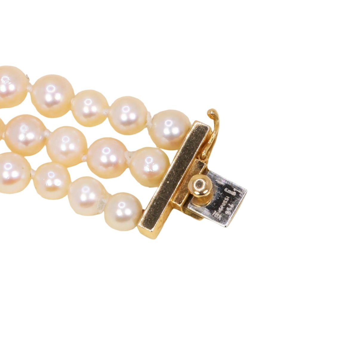 Parure REPOSSI en or jaune, perles, saphirs, émeraudes et diamants - Castafiore