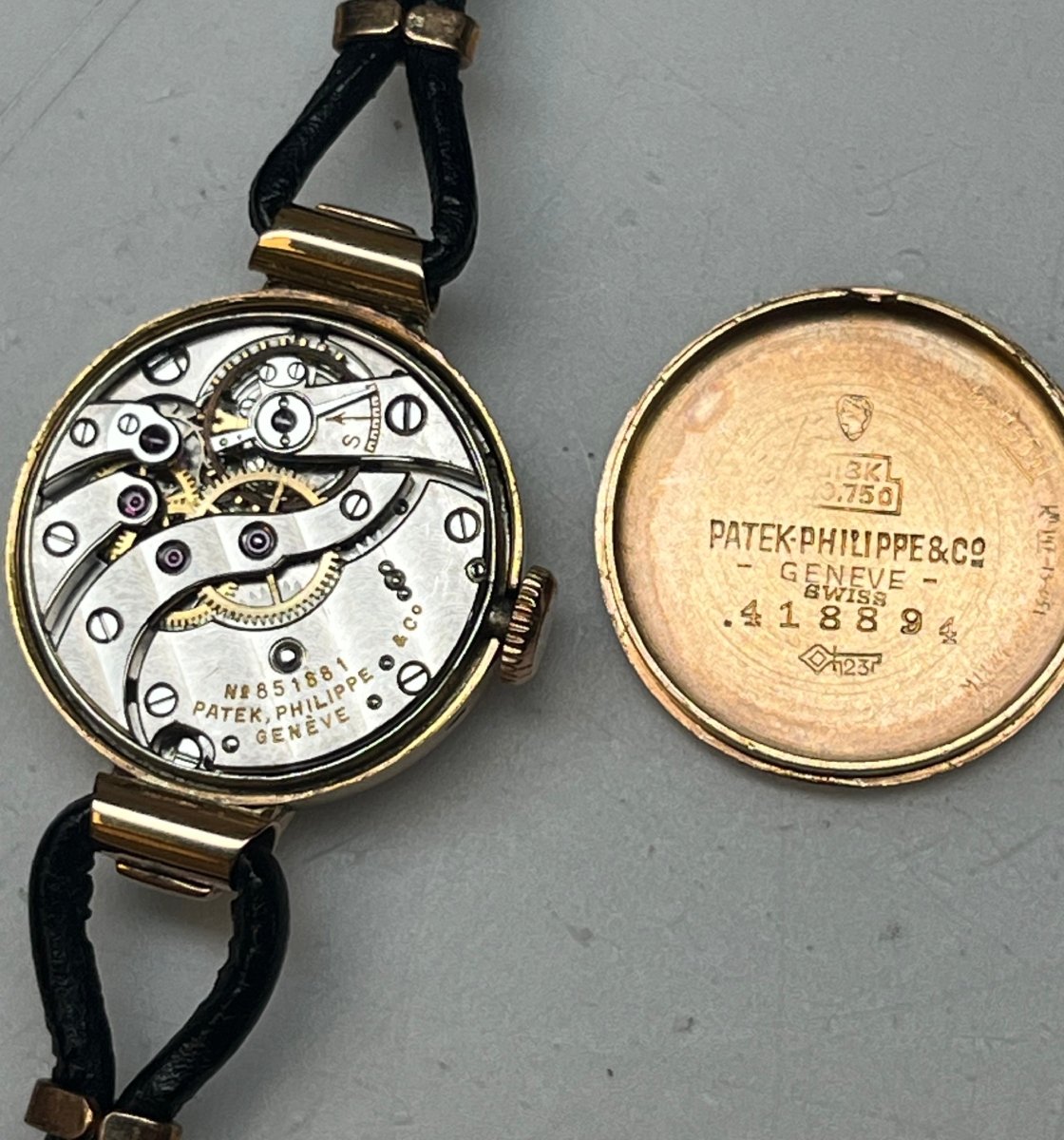 Patek Philippe montre de dame or rose 18 carats (750/000), circa 1942 - Castafiore