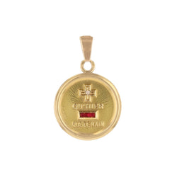 Pendentif AUGIS Médaille en or jaune - Castafiore