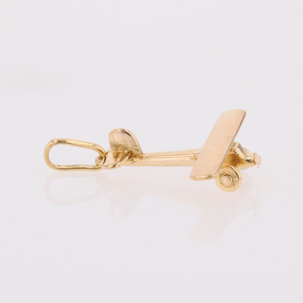 Pendentif avion en or jaune - Castafiore