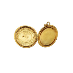 Pendentif BIGARD & GIRARD en or jaune, émail et diamants - Castafiore