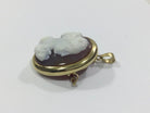 Pendentif Broche Camée Agate - Castafiore