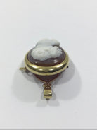 Pendentif Broche Camée Agate - Castafiore