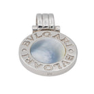 Pendentif BULGARI en or blanc et onyx - Castafiore