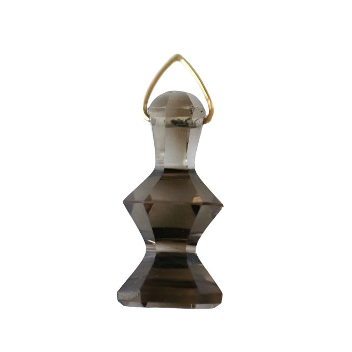 Pendentif cachet quartz fumé - Castafiore